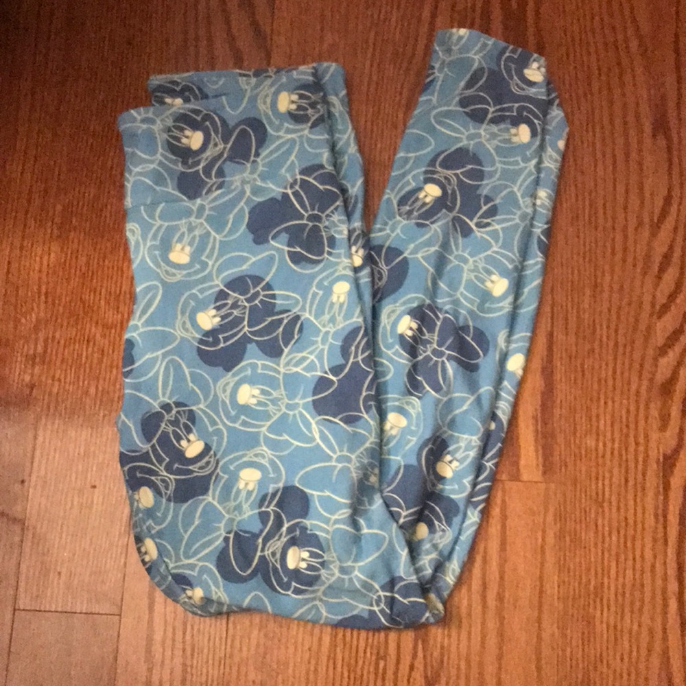 Lularoe Minnie Mouse OS Leggings